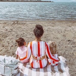 Swimzip mom & me rashguard swimsuits